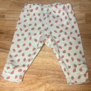 Strawberry Print Baby Girl Leggings by Koala Baby (Nb)